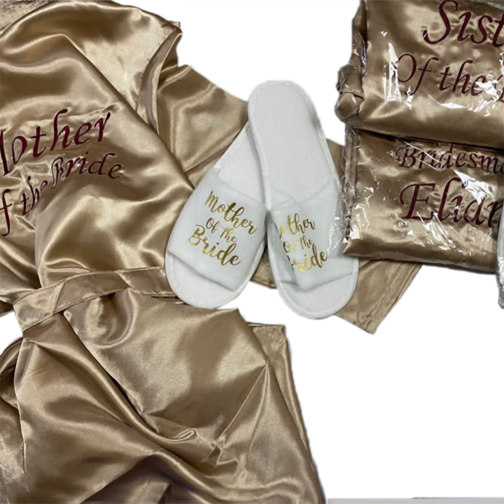 Bridal Satin robe