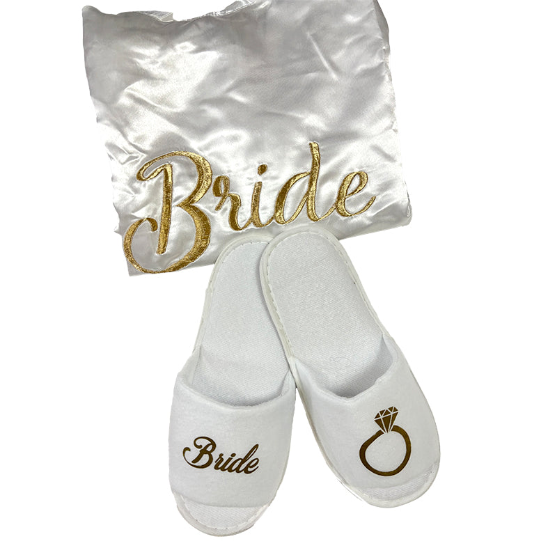 Bridal Satin robe