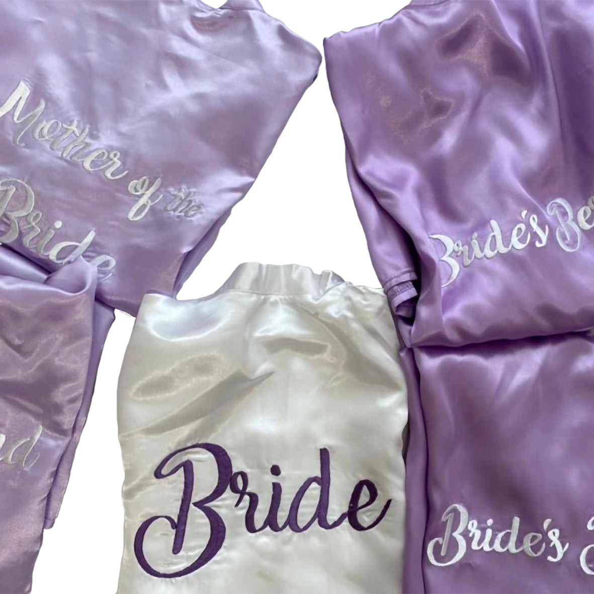Bridal Satin robe