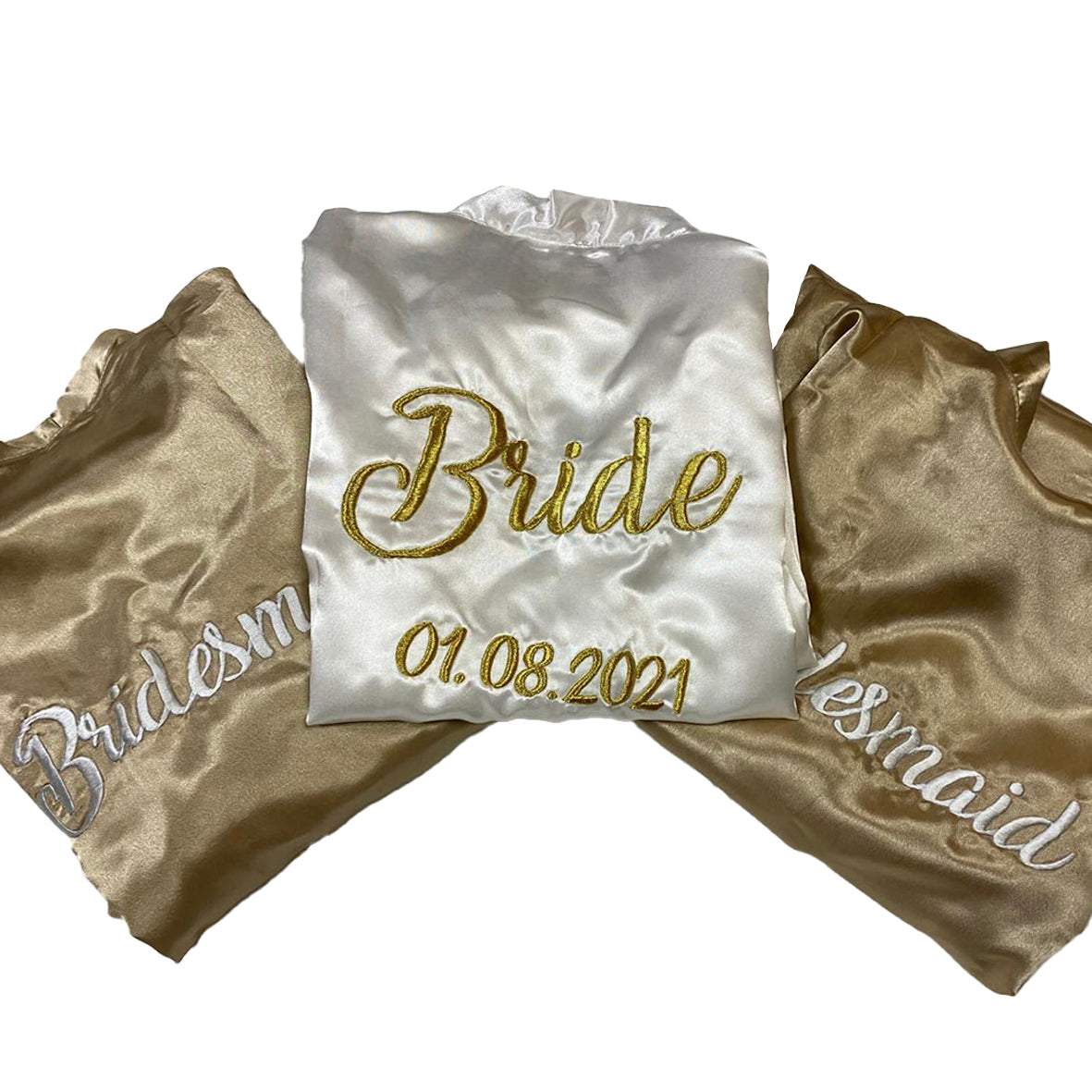 Bridal Satin robe
